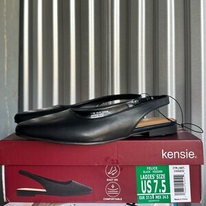 Kensie Black Women's Flats- size 7.5W